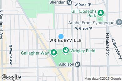 Map image of the property - 3728 N Kenmore Ave