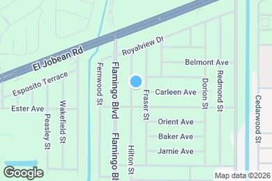 Map image of the property - 2092 Hilton St