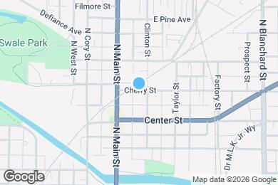 Map image of the property - 127 Cherry St