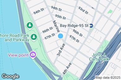 Map image of the property - 202 Marine Ave