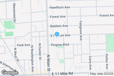 Map image of the property - 130 E Farnum Ave
