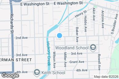 Map image of the property - 508 2nd Ave