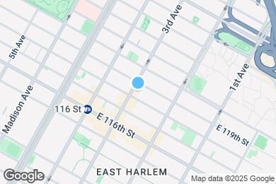 Map image of the property - 2173 Third Avenue