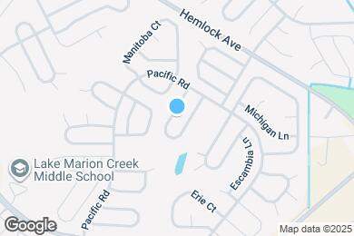 Map image of the property - 1954 Manatee Dr