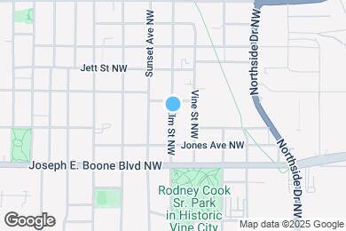 Map image of the property - 397 Elm St NW