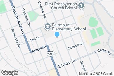 Map image of the property - 924 Maryland Ave