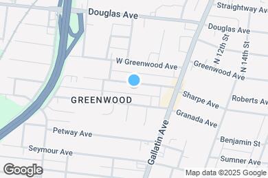 Map image of the property - 1022 Sharpe Ave