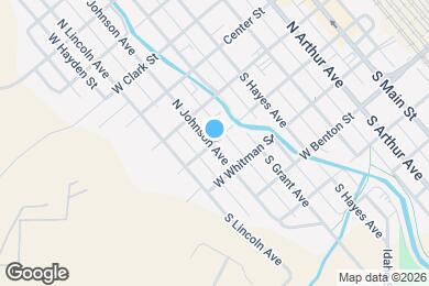Map image of the property - 742 W Bonneville St