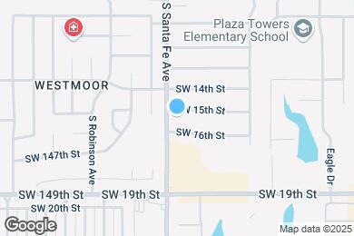 Map image of the property - 1020 SW 15th St
