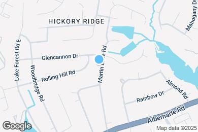 Map image of the property - 6107 Martin Lake Rd