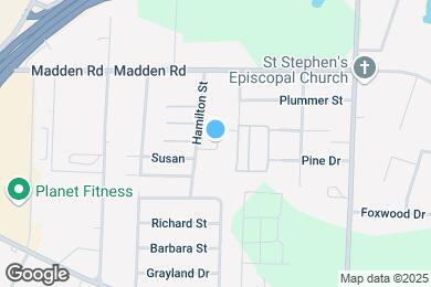 Map image of the property - 2151 Hamilton St