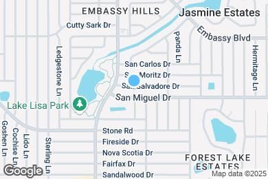 Map image of the property - 7226 San Salvadore Dr