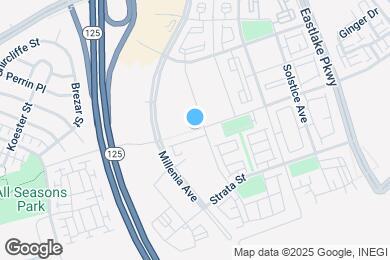 Map image of the property - Axis at Millenia Townhomes