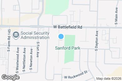 Map image of the property - 3052 S Franklin Ave