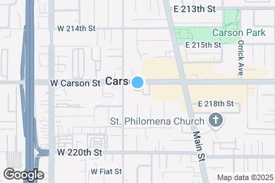 Map image of the property - Carson Palms Apartments