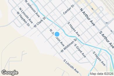 Map image of the property - 257 S Johnson Ave