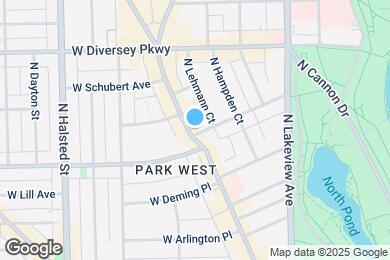 Map image of the property - 2625 N Clark St