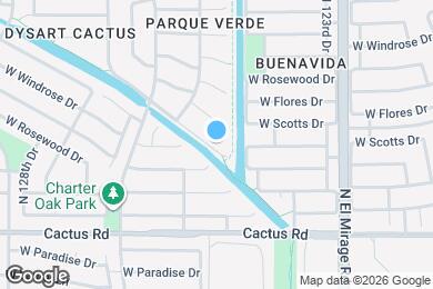 Map image of the property - 12510 W Scotts Dr