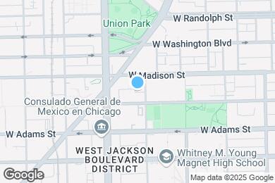 Map image of the property - 1500 W Monroe St