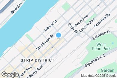 Map image of the property - 2635 Penn Ave