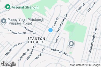 Map image of the property - 1364 Simona Dr