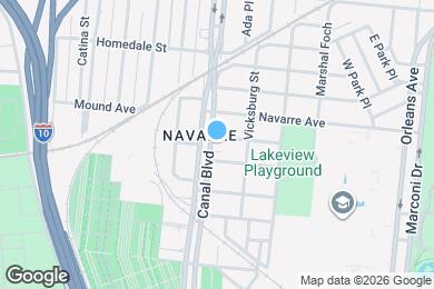 Map image of the property - 5421 Canal Blvd