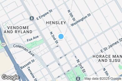 Map image of the property - 350 N 2nd St