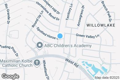 Map image of the property - 9614 Pale Star Dr