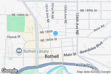 Map image of the property - 10120 NE 185th St