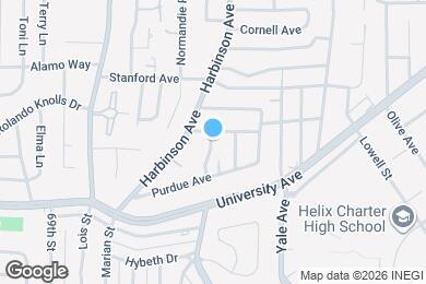 Map image of the property - 4349 Oxford St