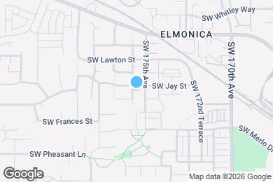 Map image of the property - 1332 SW 176th Terrace