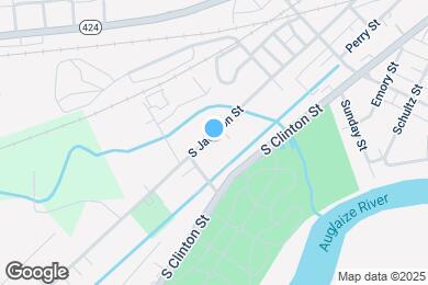 Map image of the property - 1387 Jackson Ave