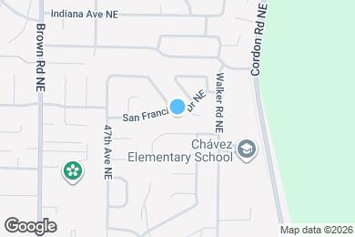 Map image of the property - 4824 San Francisco Dr NE