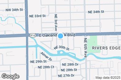 Map image of the property - 3061 NE 4th Ave
