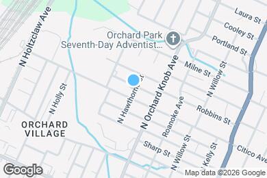 Map image of the property - 1750 Newell Ave
