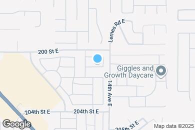 Map image of the property - 1315 201st St Ct E