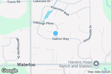 Map image of the property - 4804 Oakton Way