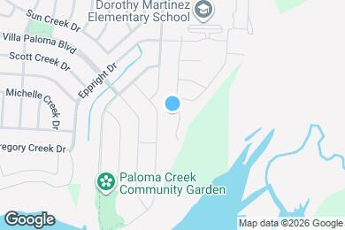 Map image of the property - 1704 Claireborne Court Little Elm TX