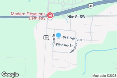 Map image of the property - 77 W Fieldstone
