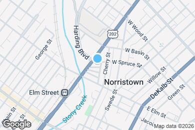 Map image of the property - 220 W Spruce St