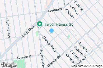 Map image of the property - 1561 E 31st St