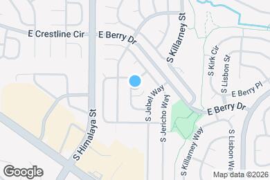 Map image of the property - 5558 S Ireland Way