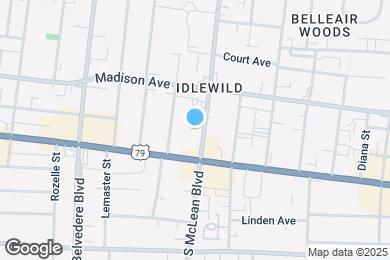 Map image of the property - 41 S McLean Blvd