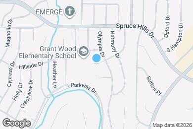 Map image of the property - 1511 Hillcrest Ct