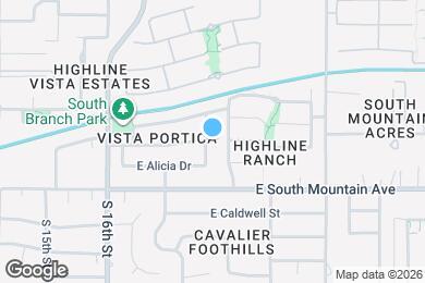 Map image of the property - 8207 S 18th St