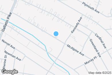 Map image of the property - 1227 McAlpine Ave