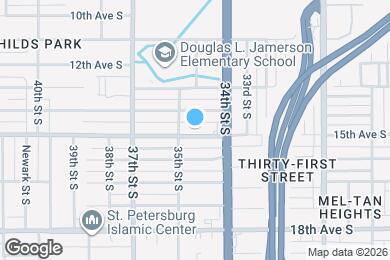 Map image of the property - 3465 15th Ave S