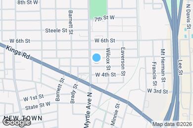 Map image of the property - 1269 Hart St