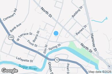 Map image of the property - 12 Belding St