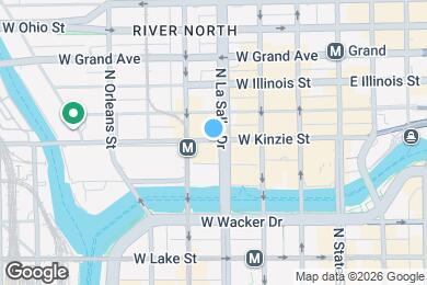 Map image of the property - 151 W Kinzie St